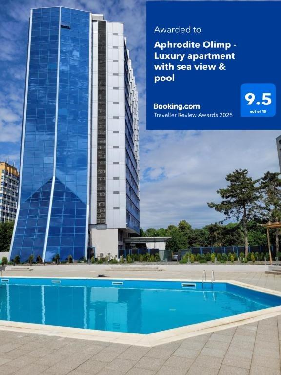 Aphrodite Olimp - Luxury Apartment With Sea View & Pool Kültér fotó